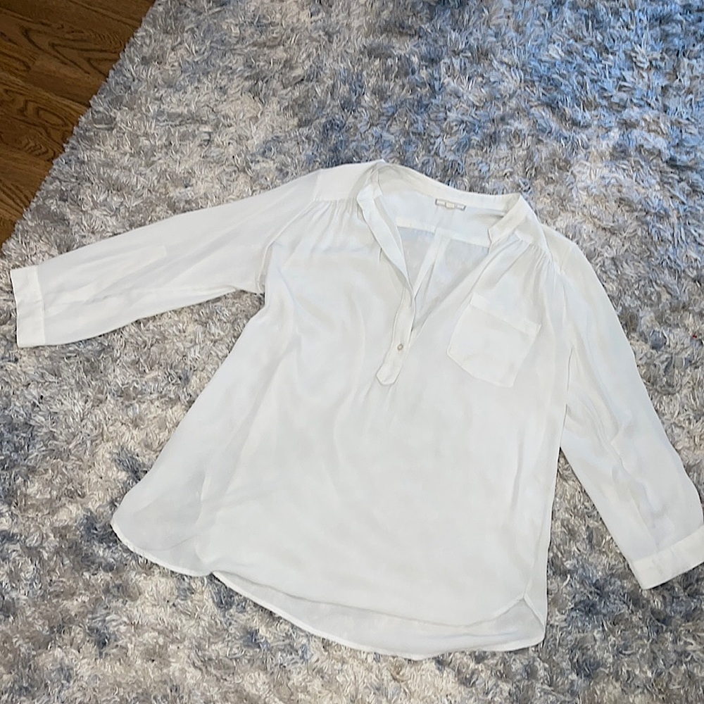 Pleione White Blouse